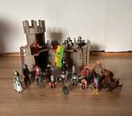 Playmobil kasteel met ridders en paarden, Ophalen of Verzenden, Zo goed als nieuw