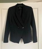 Zwarte JoshV, Josh V Zoya Blazer, colbert XS, Ophalen, Zwart, Zo goed als nieuw, Jasje