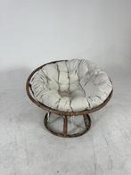 loungestoel papasan licht beschadigd, Ophalen, Zo goed als nieuw, Hout