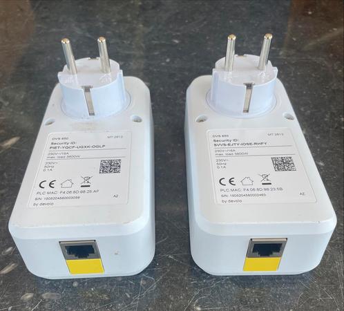 KPN DVS 650 Powerline Adapter Set, Computers en Software, Powerlines, Gebruikt, Verzenden