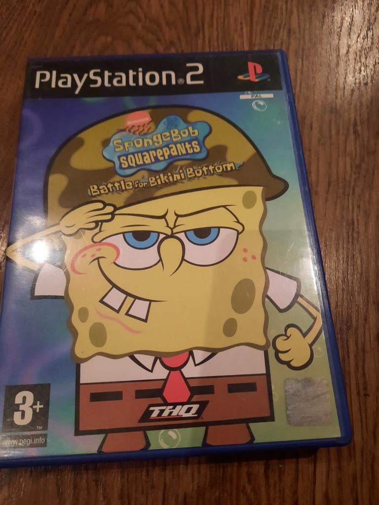 Spongebob Battle for Bikini Bottom PS2 - Compleet!, Spelcomputers en Games, Games | Sony PlayStation 2, Ophalen, 1 speler, Zo goed als nieuw