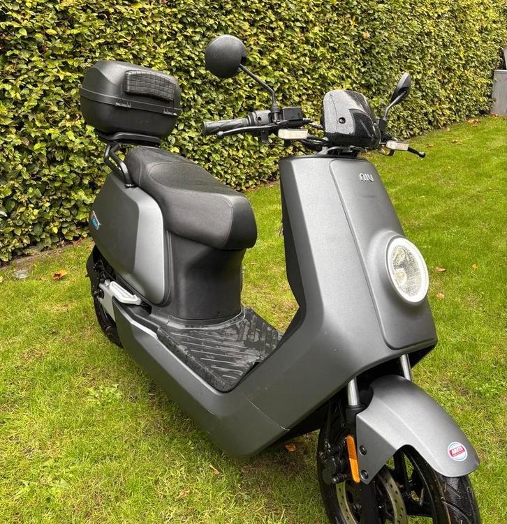 Niu N1S Sport Mat Grijs - Nieuwe Motor!, Fietsen en Brommers, Scooters | Yamaha, Gebruikt, Overige modellen, Maximaal 45 km/u