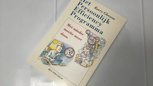 TE KOOP; K. Gleeson - Het Persoonlijk Efficiency Programma, Boeken, Wetenschap, Zo goed als nieuw, Ophalen of Verzenden