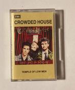 Cassette Crowded House - Temple of low men, Cd's en Dvd's, Cassettebandjes, Pop, Ophalen of Verzenden, Zo goed als nieuw, 1 bandje