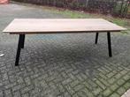 nieuw massief eiken design eettafel maat 240x101, Ophalen, 50 tot 100 cm, Vijf personen of meer, Eikenhout