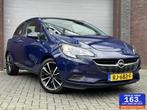 Opel Corsa 1.4 Black Edition | Airco | Cruise | Automaat, Voorwielaandrijving, Gebruikt, Blauw, Origineel Nederlands