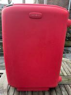 Samsonite koffer rood, 60 tot 70 cm, Gebruikt, Hard kunststof, Ophalen of Verzenden