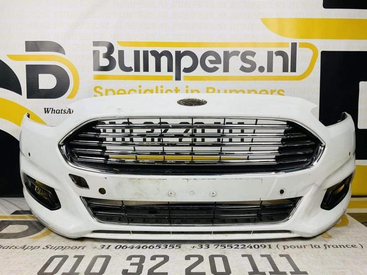Bumper Ford Mondeo MK5 2013-2017 4xpdc Voorbumper 1-D6-1652, Auto diversen, Tuning en Styling, Ophalen of Verzenden