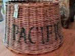 Riviera maison grote rattan PACIFIC lampenkap, Huis en Inrichting, Ophalen, Zo goed als nieuw, Rond