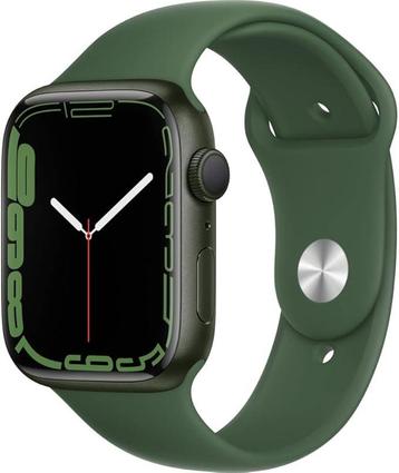 Apple Watch Series 7 GPS 45 mm Aluminium Groen beschikbaar voor biedingen