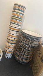 Oosterse set, Ophalen of Verzenden, Zo goed als nieuw, Overige stijlen, Kop(pen) en/of Schotel(s)