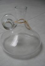 Nieuwe dik glazen karaf voor drank cognac port likeur whisky, Antiek en Kunst, Antiek | Glas en Kristal, Ophalen of Verzenden