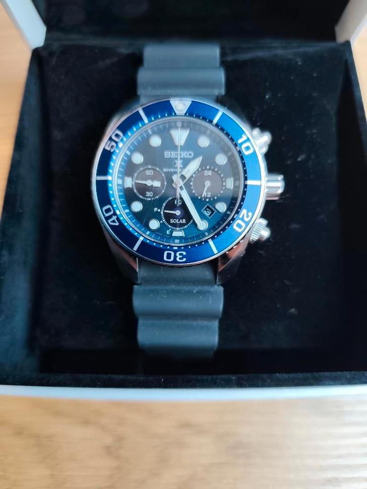 Seiko prospex herenhorloge, Sieraden, Tassen en Uiterlijk, Horloges | Heren, Zo goed als nieuw, Polshorloge, Seiko, Staal, Overige materialen