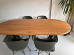 Eettafel en stoelen gratis erbij, 100 tot 150 cm, 200 cm of meer, Ophalen of Verzenden, Zo goed als nieuw