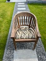 Teak houten tuinstoelen, Ophalen, Gebruikt, Teakhout