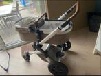 Joolz day 1 kinderwagen Elephant Grey + Maxi Cosi adapters, Kinderen en Baby's, Kinderwagens en Combinaties, Gebruikt, Verstelbare duwstang
