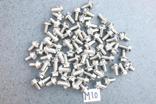 Rvs M8x16 en M10 flensbouten, bouten, Doe-het-zelf en Verbouw, Metalen, Nieuw, Overige metalen, Ophalen of Verzenden