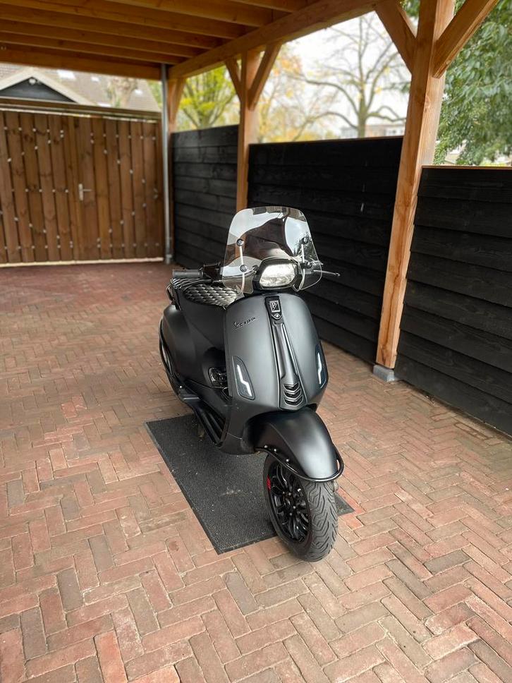 Vespa 187cc MHR 4 takt brom kenteken, Fietsen en Brommers, Scooters | Vespa, Zo goed als nieuw, Vespa S, Maximaal 45 km/u, Benzine
