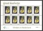 Postzegels Vlinders in Nederland: Groot Koolwitje, Ophalen of Verzenden, Na 1940, Postfris