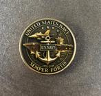 US Navy coin, Verzamelen, Ophalen of Verzenden, Marine, Amerika, Embleem of Badge