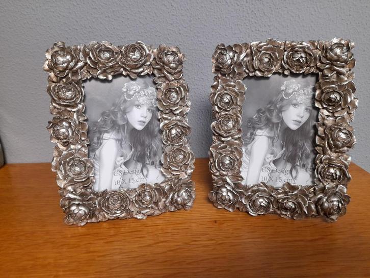 Foto lijsten zilver 16 x 22 cm 20.00 p.s, Audio, Tv en Foto, Fotografie | Fotolijsten, Zo goed als nieuw, Ophalen of Verzenden