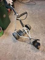 Golf trolly  electric, Ophalen of Verzenden, Zo goed als nieuw, Golfkar