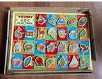 Puzzel retro ABC Engels, Ophalen of Verzenden, 10 tot 50 stukjes, Gebruikt, Van hout