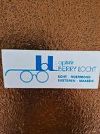 2403 Bril -Optiek  Berry Locht Sticker, Ophalen of Verzenden, Gebruikt