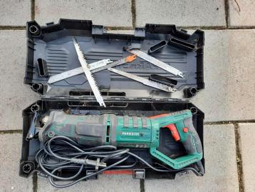 Parkside reciprozaag in goede staat beschikbaar voor biedingen