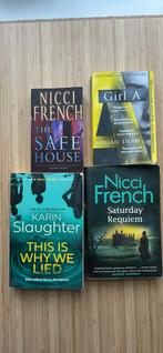 Boekenpakket Nicci French, Karin Slaughter, Abigail Dean, Boeken, Ophalen of Verzenden, Gelezen, Europa overig