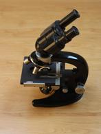 Vintage CARL ZEISS JENA Lg binoculaire microscoop (1938), Audio, Tv en Foto, Optische apparatuur | Microscopen, Ophalen, Gebruikt