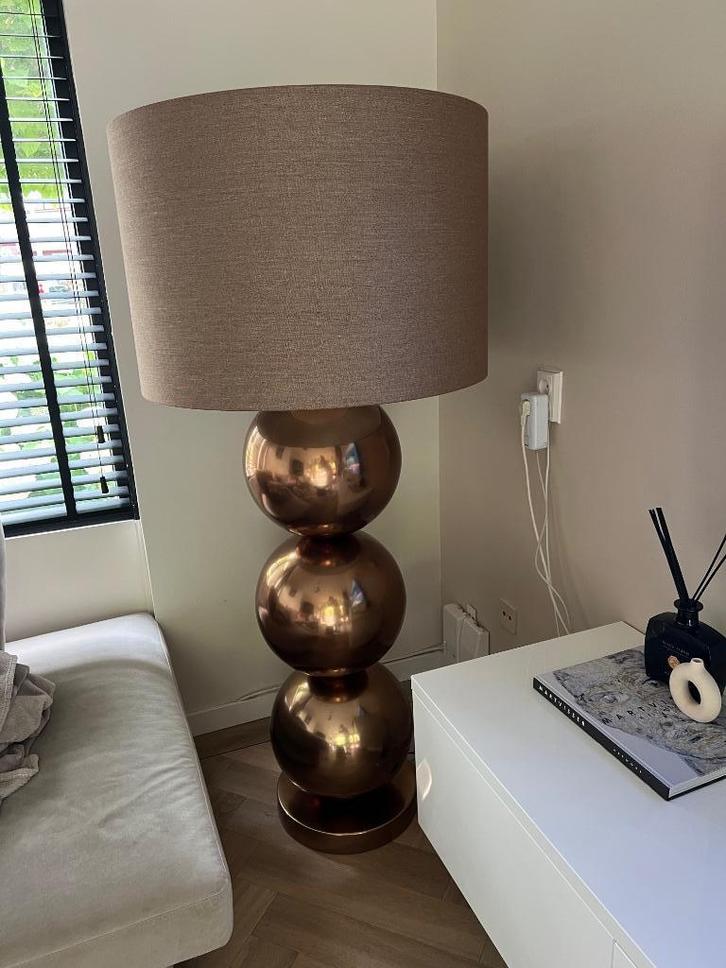 Stout Milano 3 xl bol lamp, Huis en Inrichting, Lampen | Tafellampen, Zo goed als nieuw, 75 cm of meer, Ophalen