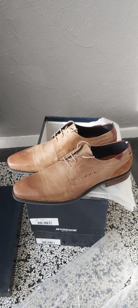 Mc Gregor Bruin / Beige maat 42 Mc GREGOR - nieuwe schoenen, Kleding | Heren, Schoenen, Nieuw, Veterschoenen, Bruin, Ophalen of Verzenden