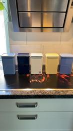 5 mooie vintage Douwe Egberts koffie voorraad bussen  Mepal, Ophalen of Verzenden, Zo goed als nieuw