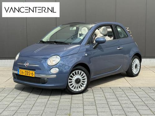 Fiat 500 Cabrio 500c 2012 NIEUWE APK Airco Parkeersensoren, Auto's, Fiat, Bedrijf, 500C, Airconditioning, Boordcomputer, Centrale vergrendeling
