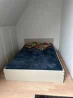 IKEA ASKVOLL Bed Frame incl. Matress, Huis en Inrichting, Slaapkamer | Bedden, Ophalen of Verzenden, 140 cm, Metaal, Zo goed als nieuw