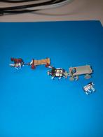 2x paard met wagen n spoor, Hobby en Vrije tijd, Modeltreinen | N-Spoor, Overige merken, Gebruikt, Gelijkstroom of Wisselstroom