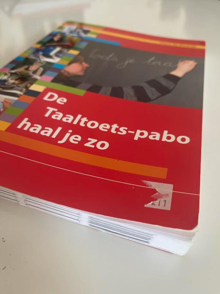 Taaltoets-pabo haal je zo - Hans de Weerdt, Boeken, Studieboeken en Cursussen, Zo goed als nieuw, HBO, Ophalen of Verzenden