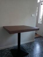 Vierkante tafel met zwarte voet, Ophalen, 50 tot 100 cm, Vierkant, 50 tot 100 cm