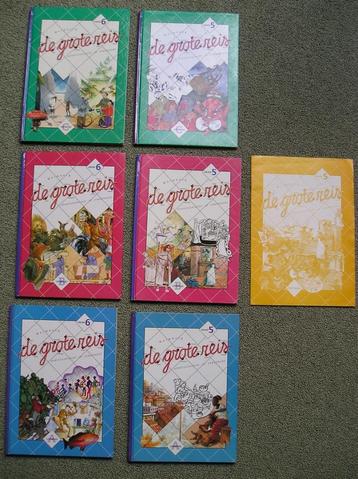 6 Boekjes “De Grote Reis”. Kennisgebieden in samenhang. beschikbaar voor biedingen
