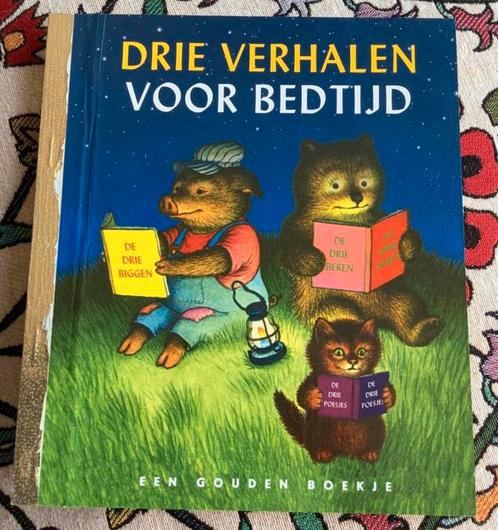 Een gouden boekje Drie verhalen voor bedtijd  prentenboek, Boeken, Kinderboeken | Kleuters, Gelezen, Gouden boekje, Ophalen of Verzenden