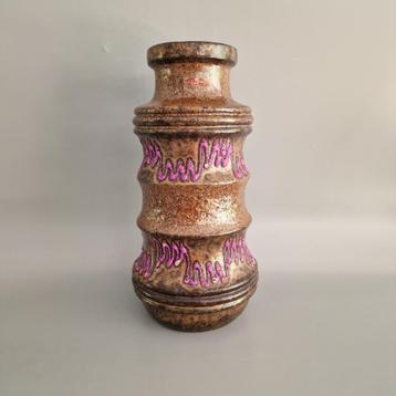 Vintage West-Duitse Fat Lava vaas. Scheurich 266-40 Pagoda beschikbaar voor biedingen