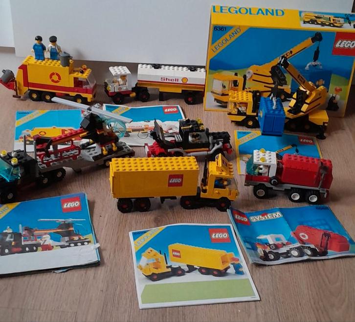Lego city partij verzameling collectie vrachtwagens netjes, Kinderen en Baby's, Speelgoed | Duplo en Lego, Zo goed als nieuw, Ophalen of Verzenden