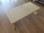 Salontafel huit en glass top 118 x 59 x 38 cm, Huis en Inrichting, Tafels | Salontafels, Ophalen, Overige materialen, Gebruikt