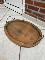 Dienblad, Huis en Inrichting, Ophalen of Verzenden, Zo goed als nieuw, Rechthoekig, Hout