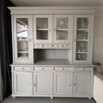 Vitrinekast/buffetkast/apothekerskast, Huis en Inrichting, Kasten | Vitrinekasten, Ophalen, Gebruikt, 200 cm of meer, Eikenhout