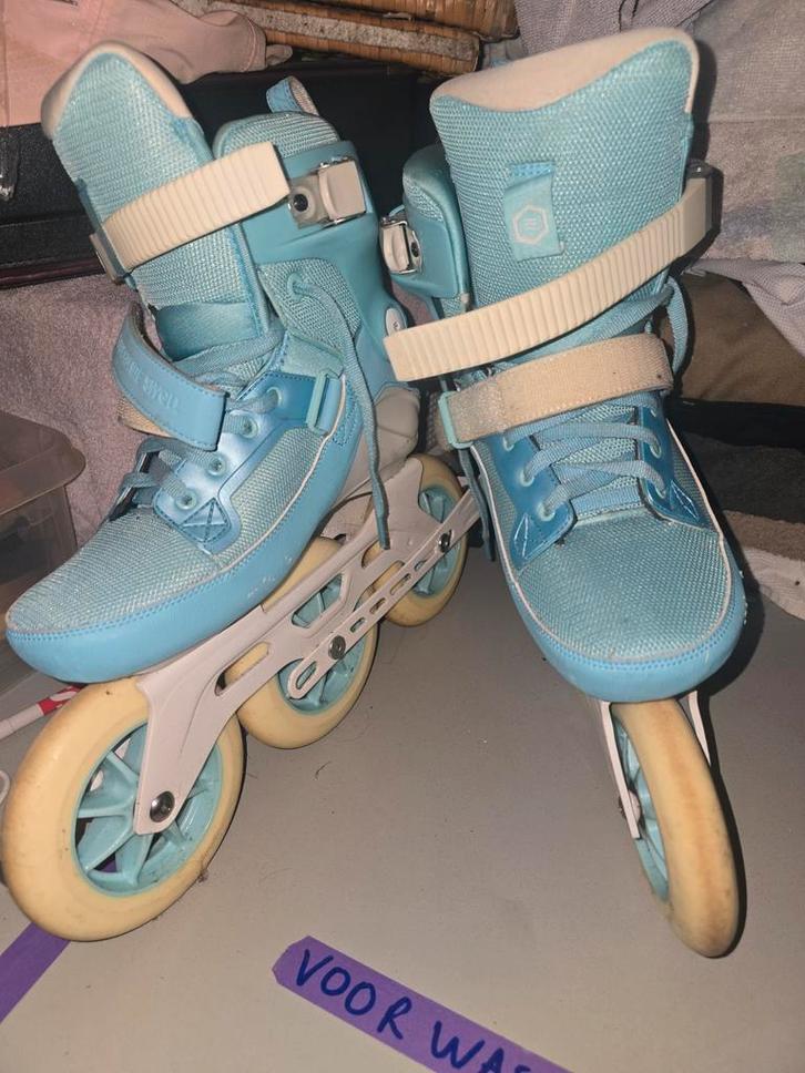 Powerslide Swell 125 mm aqua fitness inline triskates, Sport en Fitness, Skeelers, Zo goed als nieuw, Overige typen, Powerslide