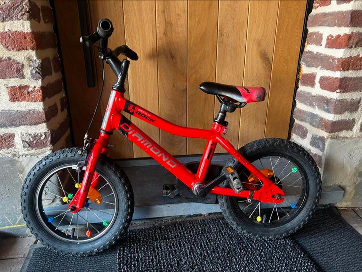 Mountainbike 14 inch kinder fiets, Fietsen en Brommers, Fietsen | Mountainbikes en ATB, Gebruikt, Overige merken, Geen vering