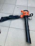 Black+Decker bladblazer, Ophalen, Zo goed als nieuw, Elektrisch, Met opvangzak
