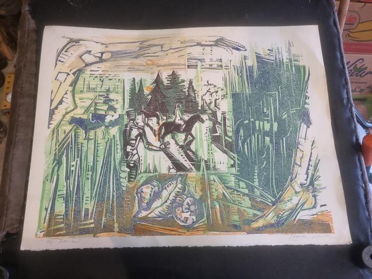 Luuk Scholten bij Doorn, Antiek en Kunst, Kunst | Litho's en Zeefdrukken, Ophalen
